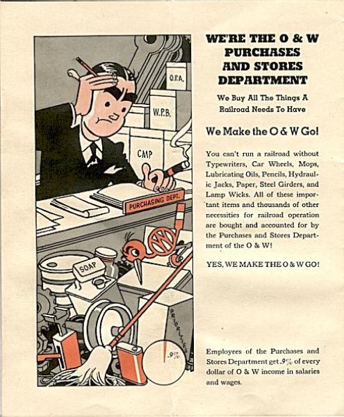 Page 8 - We're The O&W Purchases And Stores Department