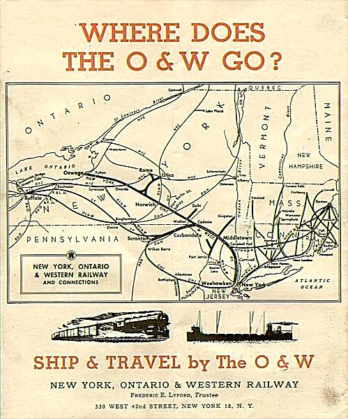 Page 12 - Where Does The O&W Go?